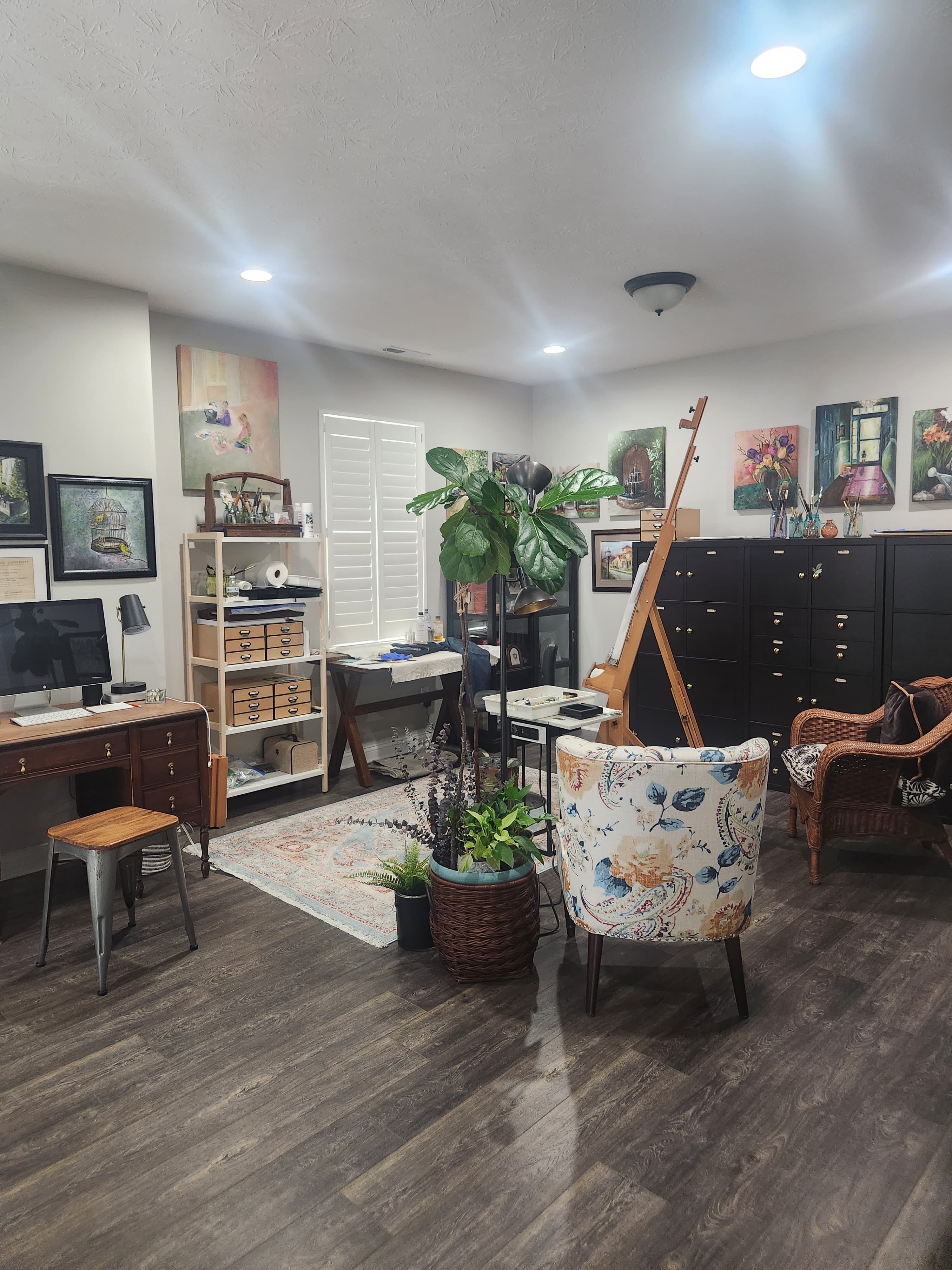 Judy's studio