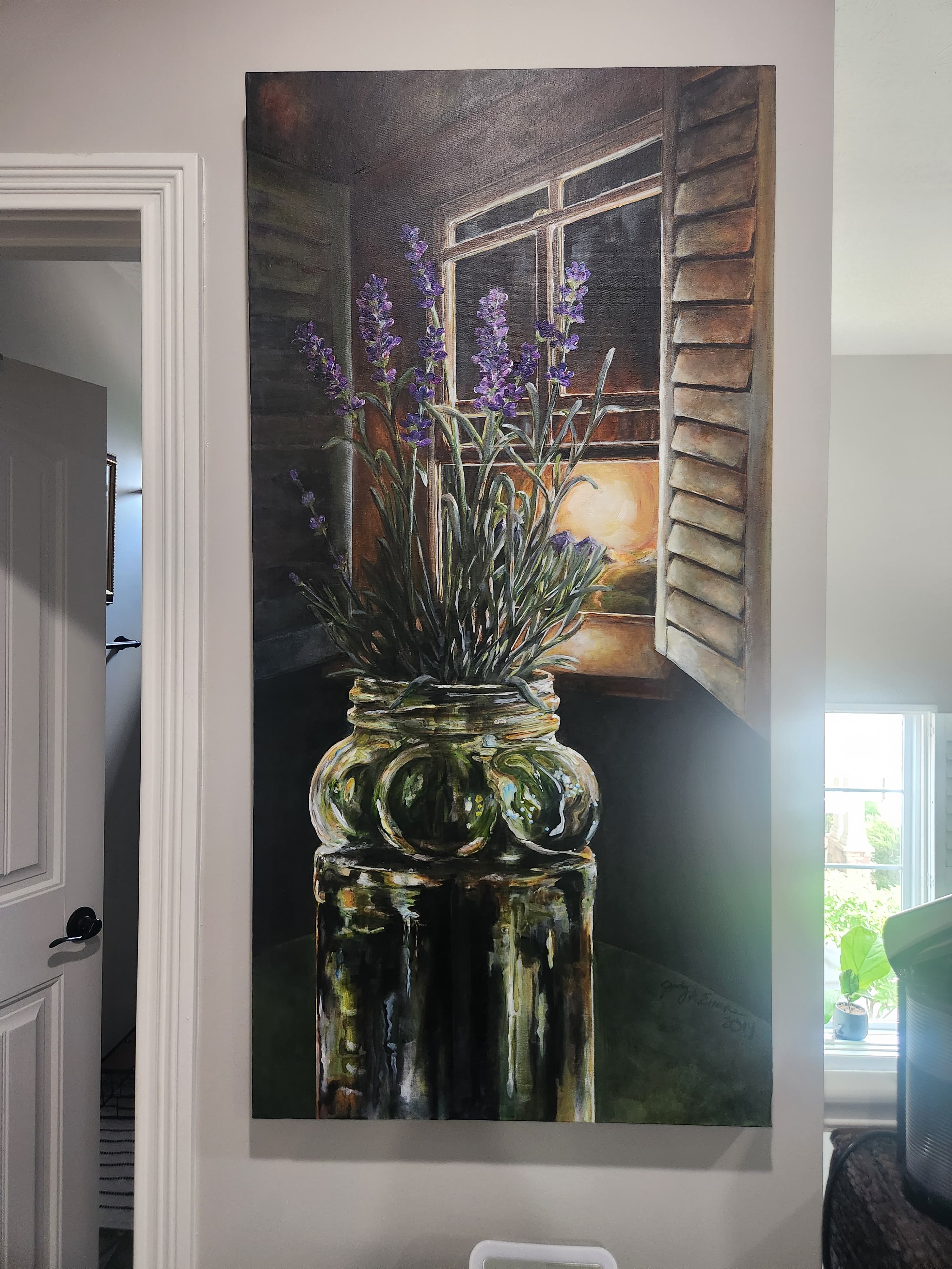 Lavender at the Window